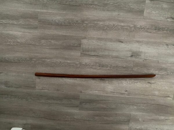 Wooden practice sword